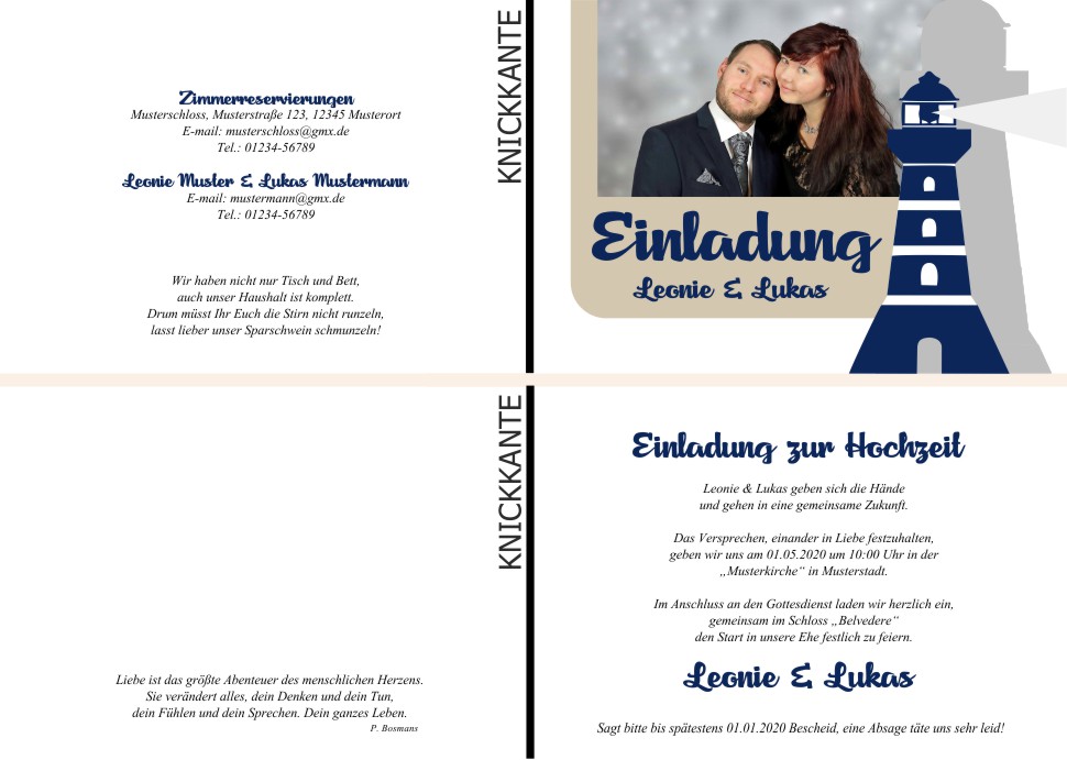 Einladungskarten Hochzeit, Hochzeitseinladungen, Hochzeitskarten, Einladungen für Hochzeit