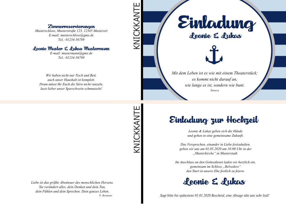 Einladungskarten Hochzeit, Hochzeitseinladungen, Hochzeitskarten, Einladungen für Hochzeit