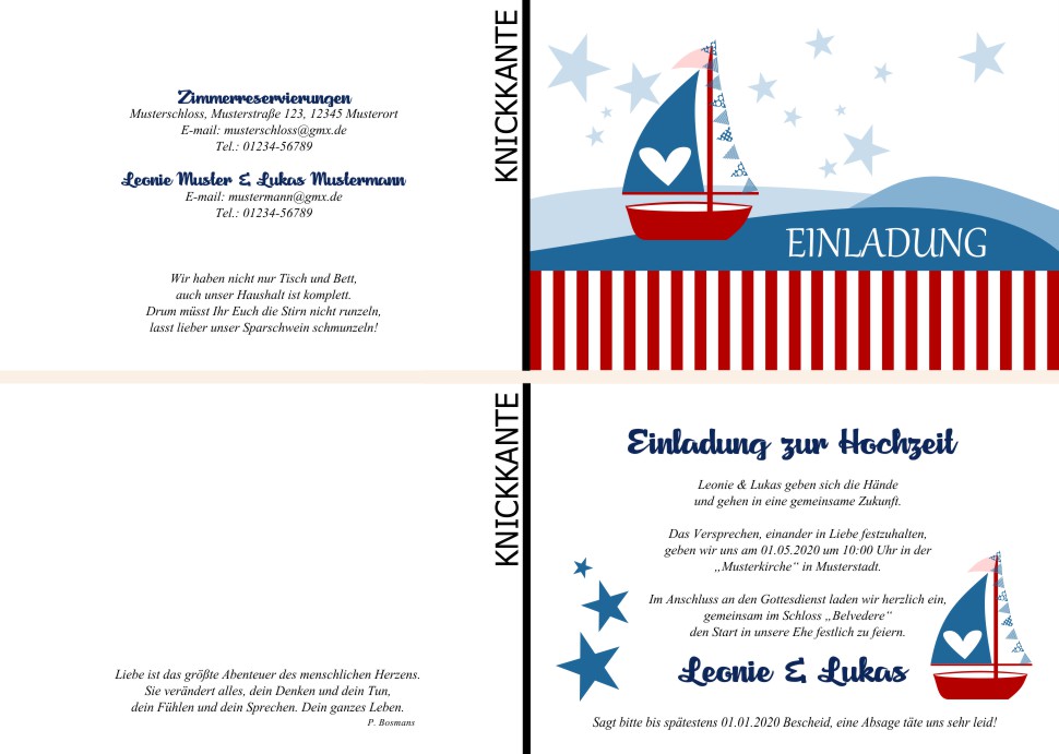  Einladungskarten Hochzeit, Hochzeitseinladungen, Hochzeitskarten, Einladungen für Hochzeit