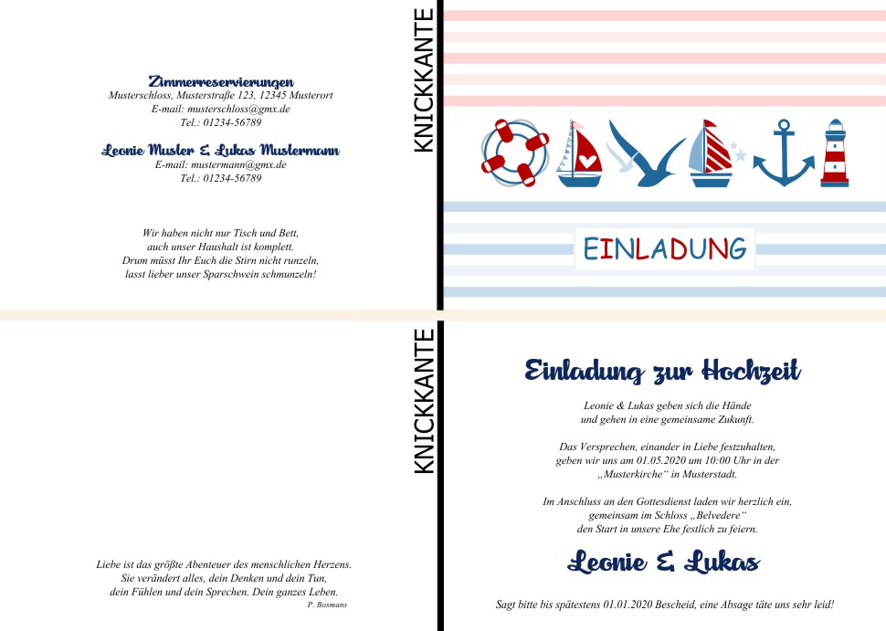  Einladungskarten Hochzeit, Hochzeitseinladungen, Hochzeitskarten, Einladungen für Hochzeit