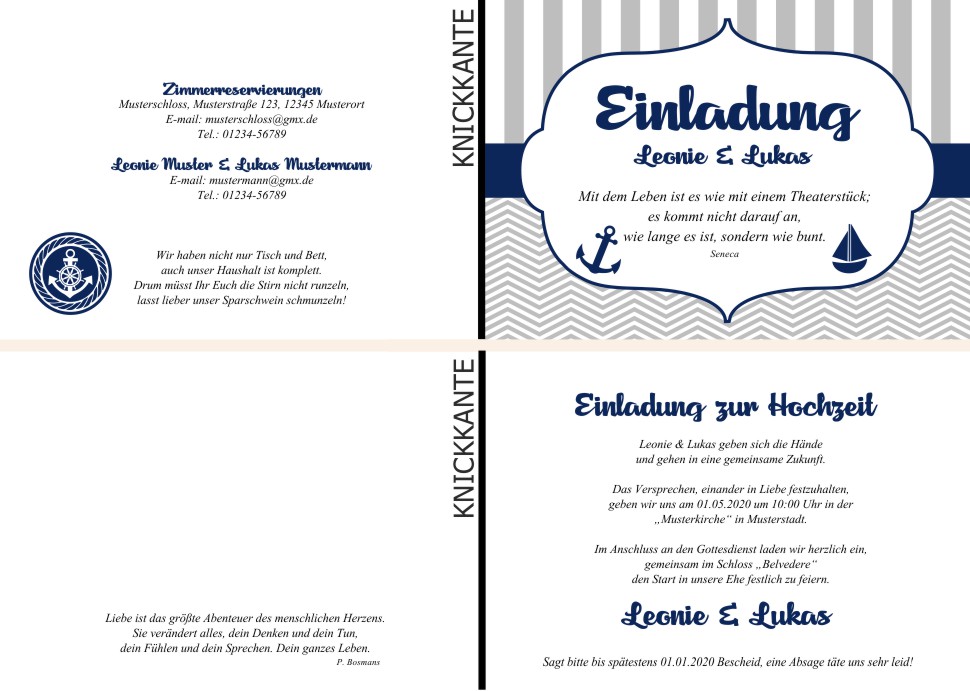  Einladungskarten Hochzeit, Hochzeitseinladungen, Hochzeitskarten, Einladungen für Hochzeit