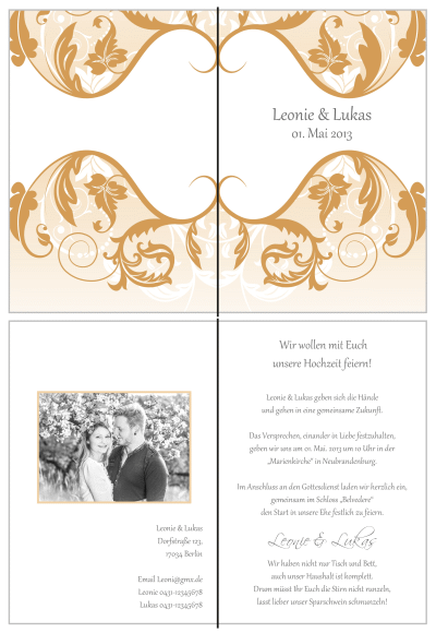  Einladungskarten Hochzeit, Hochzeitseinladungen, Hochzeitskarten, Einladungen für Hochzeit