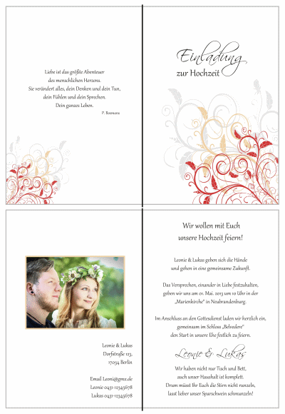  Einladungskarten Hochzeit, Hochzeitseinladungen, Hochzeitskarten, Einladungen für Hochzeit