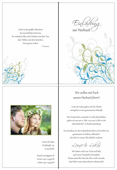  Einladungskarten Hochzeit, Hochzeitseinladungen, Hochzeitskarten, Einladungen für Hochzeit