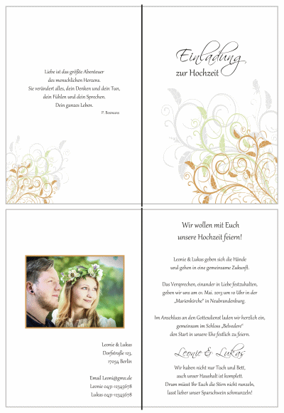  Einladungskarten Hochzeit, Hochzeitseinladungen, Hochzeitskarten, Einladungen für Hochzeit