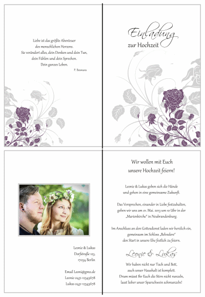  Einladungskarten Hochzeit, Hochzeitseinladungen, Hochzeitskarten, Einladungen f&uuml;r Hochzeit