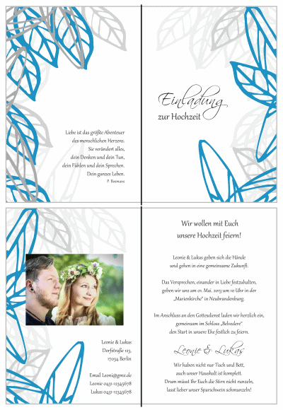  Einladungskarten Hochzeit, Hochzeitseinladungen, Hochzeitskarten, Einladungen für Hochzeit