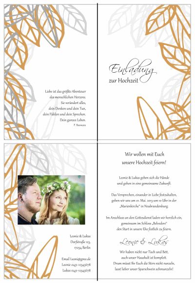  Einladungskarten Hochzeit, Hochzeitseinladungen, Hochzeitskarten, Einladungen für Hochzeit