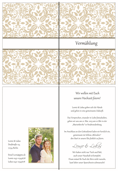  Einladungskarten Hochzeit, Hochzeitseinladungen, Hochzeitskarten, Einladungen für Hochzeit