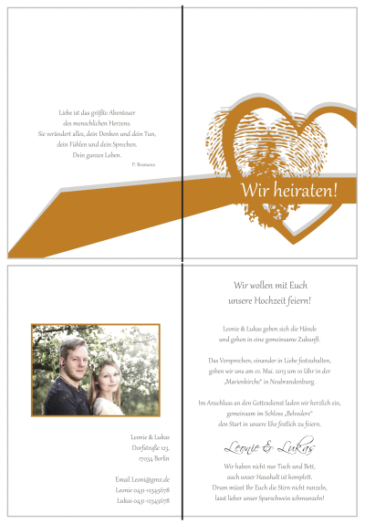  Einladungskarten Hochzeit, Hochzeitseinladungen, Hochzeitskarten, Einladungen für Hochzeit