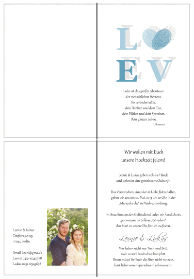  Einladungskarten Hochzeit, Hochzeitseinladungen, Hochzeitskarten, Einladungen für Hochzeit