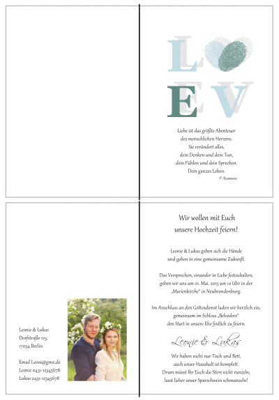  Einladungskarten Hochzeit, Hochzeitseinladungen, Hochzeitskarten, Einladungen für Hochzeit