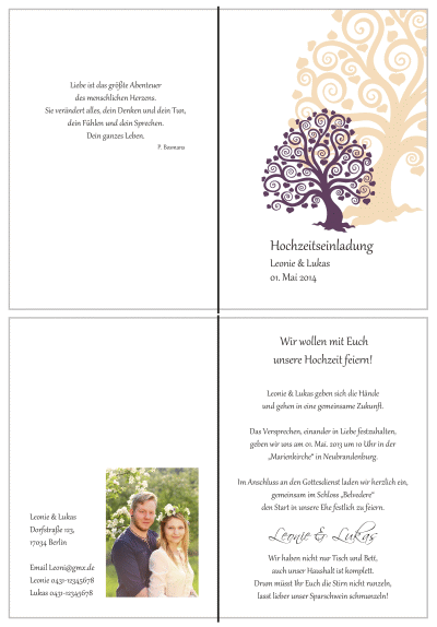 Einladungskarten Hochzeit, Hochzeitseinladungen, Hochzeitskarten, Einladungen für Hochzeit