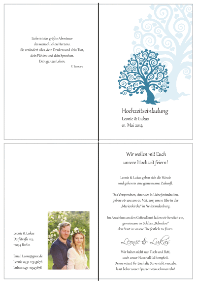  Einladungskarten Hochzeit, Hochzeitseinladungen, Hochzeitskarten, Einladungen f&uuml;r Hochzeit
