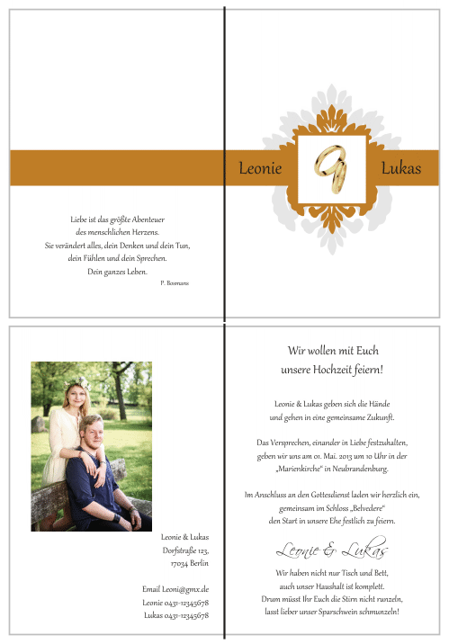  Einladungskarten Hochzeit, Hochzeitseinladungen, Hochzeitskarten, Einladungen für Hochzeit