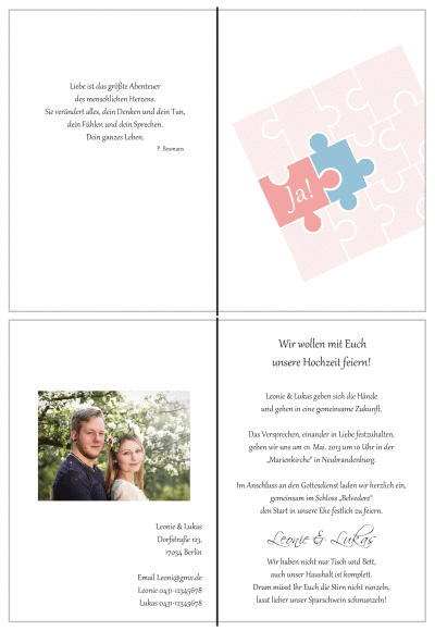  Einladungskarten Hochzeit, Hochzeitseinladungen, Hochzeitskarten, Einladungen für Hochzeit