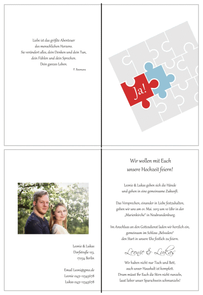  Einladungskarten Hochzeit, Hochzeitseinladungen, Hochzeitskarten, Einladungen für Hochzeit