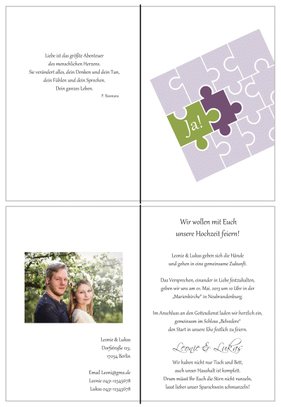  Einladungskarten Hochzeit, Hochzeitseinladungen, Hochzeitskarten, Einladungen für Hochzeit