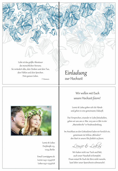  Einladungskarten Hochzeit, Hochzeitseinladungen, Hochzeitskarten, Einladungen für Hochzeit