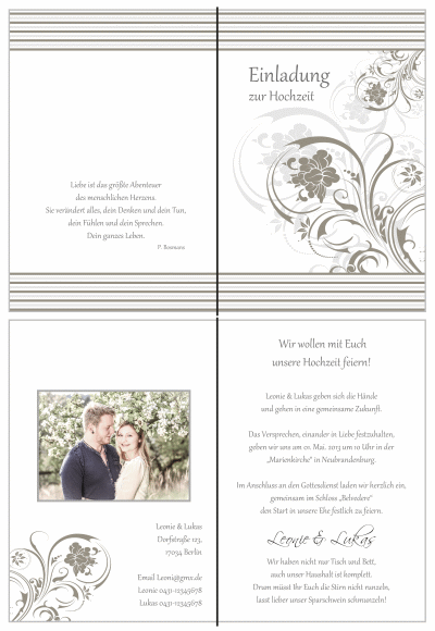  Einladungskarten Hochzeit, Hochzeitseinladungen, Hochzeitskarten, Einladungen für Hochzeit