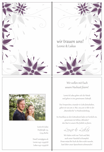  Einladungskarten Hochzeit, Hochzeitseinladungen, Hochzeitskarten, Einladungen für Hochzeit