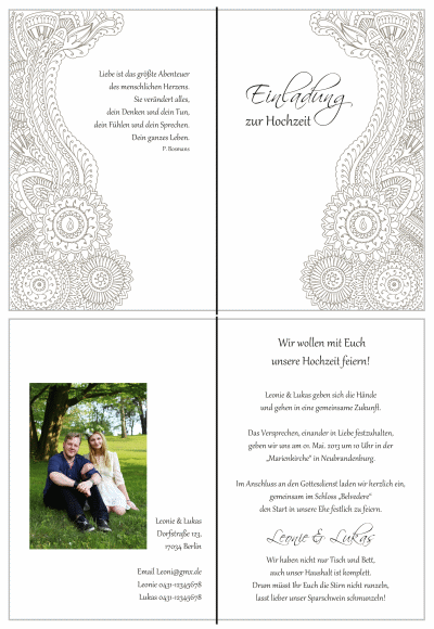  Einladungskarten Hochzeit, Hochzeitseinladungen, Hochzeitskarten, Einladungen für Hochzeit