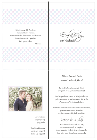  Einladungskarten Hochzeit, Hochzeitseinladungen, Hochzeitskarten, Einladungen für Hochzeit