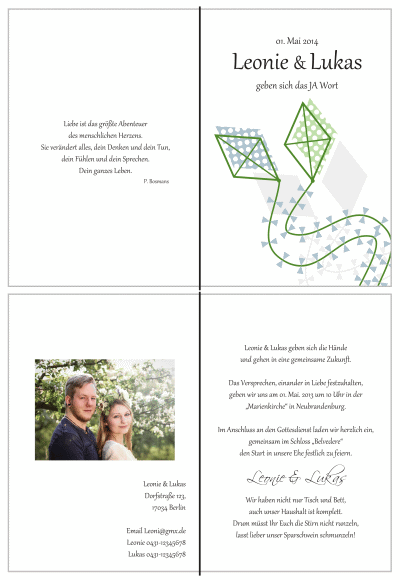 Einladungskarten Hochzeit, Hochzeitseinladungen, Hochzeitskarten, Einladungen für Hochzeit