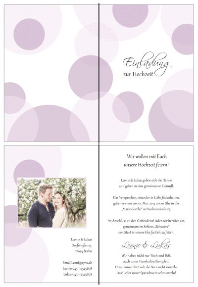  Einladungskarten Hochzeit, Hochzeitseinladungen, Hochzeitskarten, Einladungen für Hochzeit