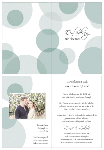  Einladungskarten Hochzeit, Hochzeitseinladungen, Hochzeitskarten, Einladungen für Hochzeit