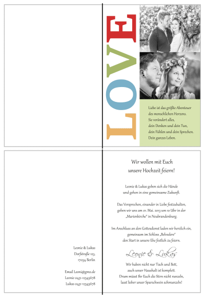  Einladungskarten Hochzeit, Hochzeitseinladungen, Hochzeitskarten, Einladungen für Hochzeit