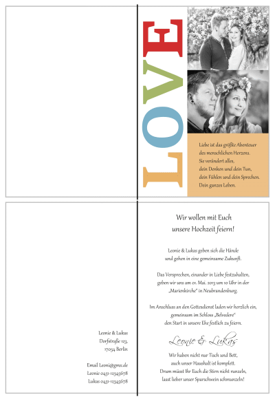  Einladungskarten Hochzeit, Hochzeitseinladungen, Hochzeitskarten, Einladungen für Hochzeit