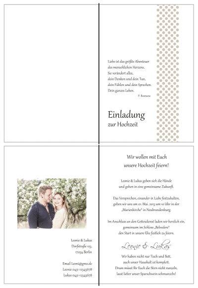  Einladungskarten Hochzeit, Hochzeitseinladungen, Hochzeitskarten, Einladungen für Hochzeit