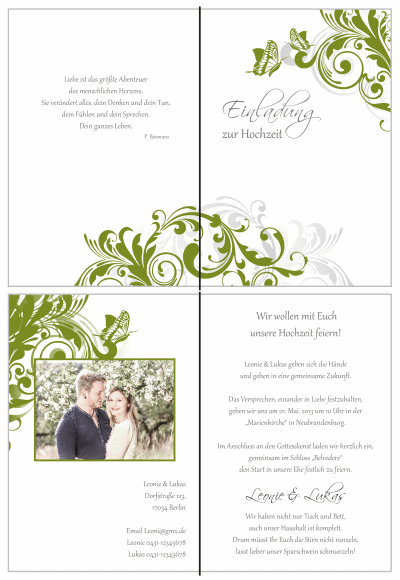  Einladungskarten Hochzeit, Hochzeitseinladungen, Hochzeitskarten, Einladungen für Hochzeit