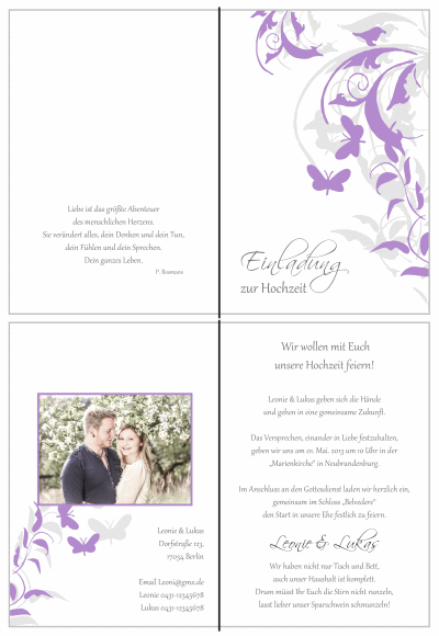  Einladungskarten Hochzeit, Hochzeitseinladungen, Hochzeitskarten, Einladungen für Hochzeit