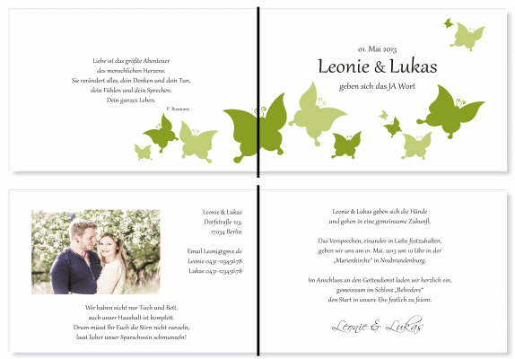  Einladungskarten Hochzeit, Hochzeitseinladungen, Hochzeitskarten, Einladungen für Hochzeit