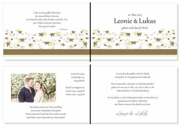  Einladungskarten Hochzeit, Hochzeitseinladungen, Hochzeitskarten, Einladungen für Hochzeit