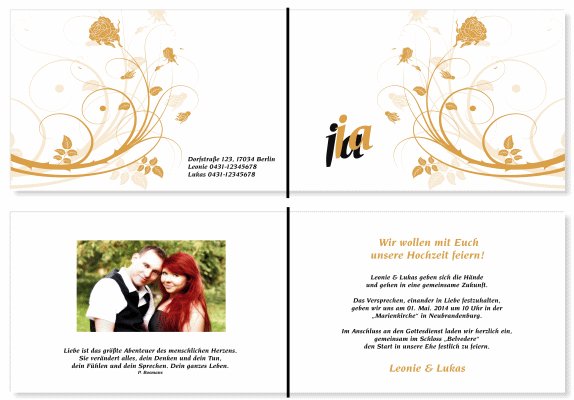  Einladungskarten Hochzeit, Hochzeitseinladungen, Hochzeitskarten, Einladungen für Hochzeit