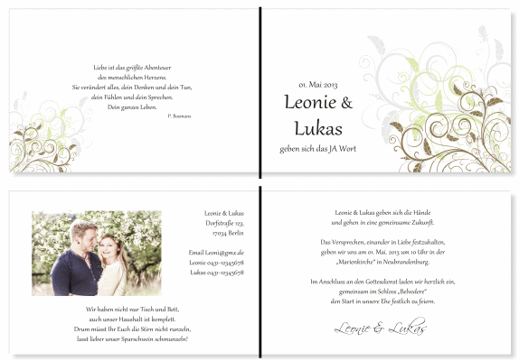 Einladungskarten Hochzeit, Hochzeitseinladungen, Hochzeitskarten, Einladungen für Hochzeit