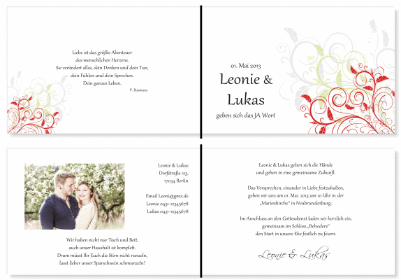  Einladungskarten Hochzeit, Hochzeitseinladungen, Hochzeitskarten, Einladungen für Hochzeit