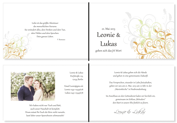  Einladungskarten Hochzeit, Hochzeitseinladungen, Hochzeitskarten, Einladungen für Hochzeit