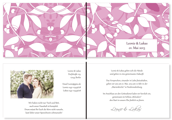  Einladungskarten Hochzeit, Hochzeitseinladungen, Hochzeitskarten, Einladungen für Hochzeit