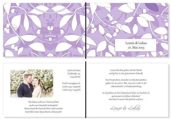  Einladungskarten Hochzeit, Hochzeitseinladungen, Hochzeitskarten, Einladungen für Hochzeit