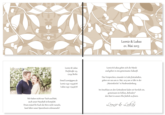  Einladungskarten Hochzeit, Hochzeitseinladungen, Hochzeitskarten, Einladungen für Hochzeit