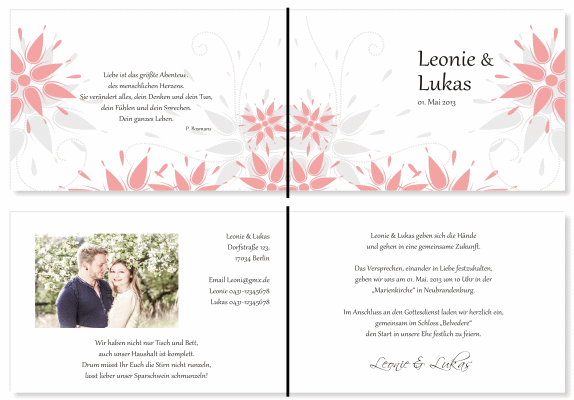  Einladungskarten Hochzeit, Hochzeitseinladungen, Hochzeitskarten, Einladungen für Hochzeit