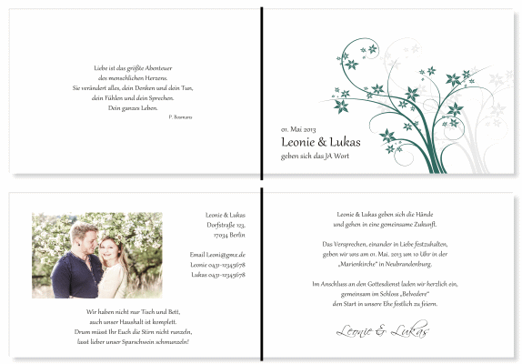  Einladungskarten Hochzeit, Hochzeitseinladungen, Hochzeitskarten, Einladungen für Hochzeit