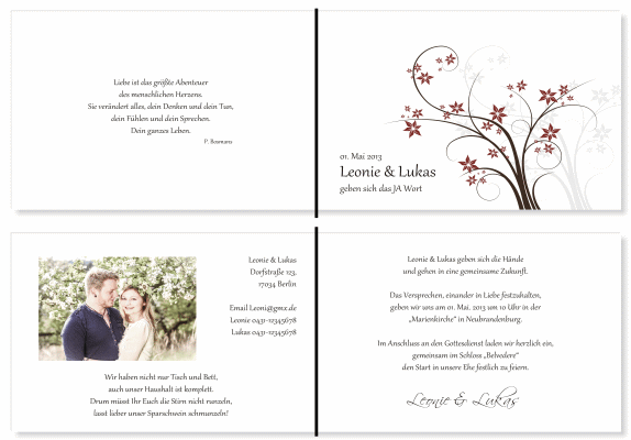  Einladungskarten Hochzeit, Hochzeitseinladungen, Hochzeitskarten, Einladungen für Hochzeit