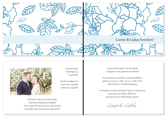  Einladungskarten Hochzeit, Hochzeitseinladungen, Hochzeitskarten, Einladungen für Hochzeit