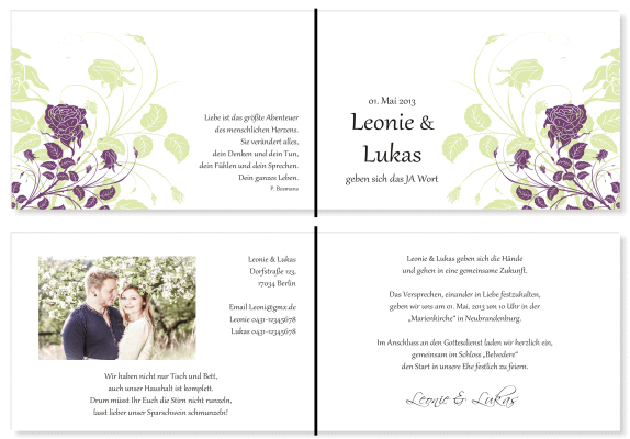  Einladungskarten Hochzeit, Hochzeitseinladungen, Hochzeitskarten, Einladungen für Hochzeit