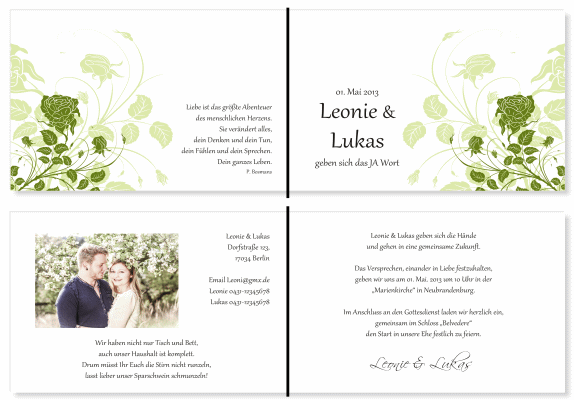  Einladungskarten Hochzeit, Hochzeitseinladungen, Hochzeitskarten, Einladungen für Hochzeit